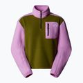 Felpa donna The North Face Yumiori 1/4 Zip forest olive/ dragonfruit 4