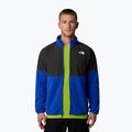 Felpa The North Face Glacier Heavyweight Full Zip da uomo blu/grigio asfalto 4