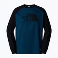 Longsleeve da uomo The North Face Heritage midnight petrol/nero