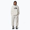 Felpa con cappuccio The North Face Drew Peak Donna, bianco dune 2