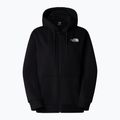 Felpa con cappuccio con zip intera The North Face Simple Dome donna, nero 5