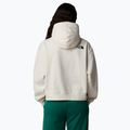 Felpa donna The North Face Essential Crop bianco dune 3