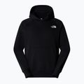 Felpa con cappuccio The North Face Raglan Box Nse Uomo nero/bianco 4