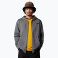 Felpa da uomo The North Face Simple Dome Full Zip Hoodie grigio medio heather 4