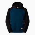 Felpa con cappuccio The North Face Heritage da uomo, nero e petrolio, mezzanotte