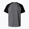 Maglietta The North Face Raglan Easy uomo grigio erica medio 2