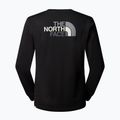 Maglietta The North Face Easy Tee a maniche lunghe da uomo, nero tnf 5