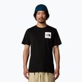 Maglietta da uomo The North Face Fine nero