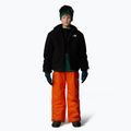 Pantaloni da sci per bambini The North Face Freedom Insulated arancione 2