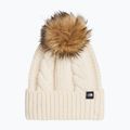 Berretto invernale da bambino The North Face Oh Mega Fur Pom Beanie white Dune