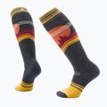 Calze da snowboard da donna Smartwool Snowboard Full Cushion Moon Energy OTC miele oro