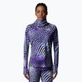 Donna termica Longsleeve The North Face Baselayer Dragline peak purple the lift print