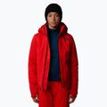 Giacca da sci donna The North Face Lenado rosso fuoco 4