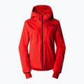 Giacca da sci donna The North Face Lenado rosso fuoco 5