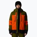 Giacca da sci da uomo The North Face Snowsquall arancione/forest olive 4