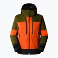 Giacca da sci da uomo The North Face Snowsquall arancione/forest olive 5