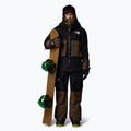 Giacca da sci da uomo The North Face Dragline nero/marrone fumo 2
