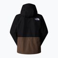 Giacca da sci da uomo The North Face Dragline nero/marrone fumo 7