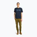 T-shirt Timberland Tfo Wordmark Logo Uomo Zaffiro scuro/Denim scuro 2