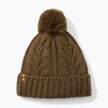 Berretto invernale da donna Timberland Cable Premium Pom Beanie verde foglia