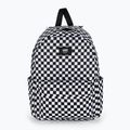 Zaino urbano per bambini Vans Old Skool Grom Check 18 l nero/bianco