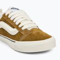 Scarpe Vans Knu Skool in pelle scamosciata marrone 7
