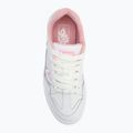 Scarpe Vans Upland in pelle bianca/rosa 5