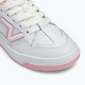 Scarpe Vans Upland in pelle bianca/rosa 7