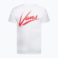 T-shirt Vans Dettori Loose Fit uomo bianco/rosso corsa 2