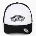 Vans Classic Patch Curved Bill Trucker berretto da baseball per bambini nero/bianco 2
