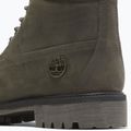 Uomo Timberland Premium 6 In Lace Scarpe grigio medio pieno fiore 15