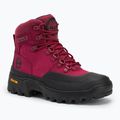 Donna Timberland Vibram Mid Lace Waterproof Boot rosa scuro nubuck