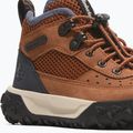 Scarpe Timberland per bambini Greenstride Motion 6 Low Lace in nabuk arancione scuro 15