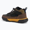 Scarpe Timberland per bambini Greenstride Motion 6 Low Lace in nabuk nero/marrone 3