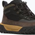 Scarpe Timberland per bambini Greenstride Motion 6 Low Lace in nabuk nero/marrone 15