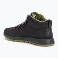 Timberland Sprint Trekker Mid Lace Uomo Scarpe in nabuk nero/verde medico 3