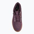 Timberland Premium 6 In Lace scarpe per bambini in nubuck viola scuro 5
