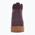 Timberland Premium 6 In Lace scarpe per bambini in nubuck viola scuro 6