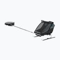 Rimorchio per bicicletta doppio Thule Chariot Cab ardesia scuro 11