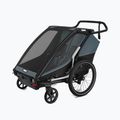 Rimorchio per bicicletta doppio Thule Chariot Cab ardesia scuro 13