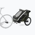 Carrello per bicicletta Thule Chariot Lite Double vintage green 3