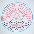 Maglietta Quiksilver Summit Sunset da uomo in combinazione blu/rosso 3