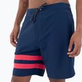 Pantaloncini da bagno Hurley Phantom Block Party 18" da uomo in blu paglierino 4