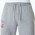 Pantaloni New Era NBA Essentials Jogger Los Angeles Lakers grigio uomo 4