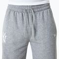 Pantalone New Era MLB Essentls Jogger New York Yankees grigio med da uomo 4