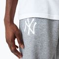Pantalone New Era MLB Essentls Jogger New York Yankees grigio med da uomo 5
