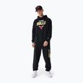 Felpa New Era Team Script OS Hoody Chicago Bulls uomo nero 3