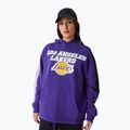 Felpa New Era NBA Large Graphic OS Hoody Los Angeles Lakers Uomo viola 2