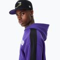 Felpa New Era NBA Large Graphic OS Hoody Los Angeles Lakers Uomo viola 5