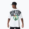 Uomo New Era NBA Large Graphic BP OS Tee Boston Celtics bianco 3